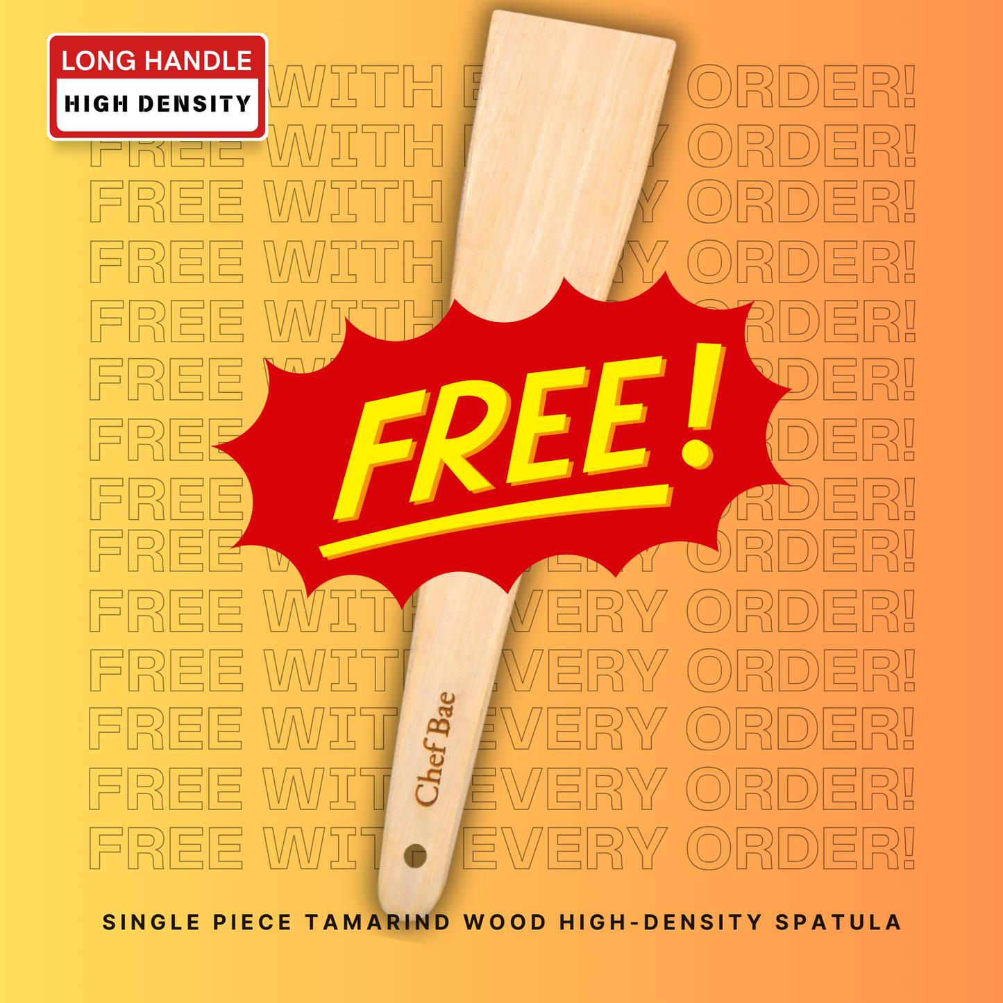 Chef Bae Tamarind Wood High Density Cutting Board - Classic Rectangle