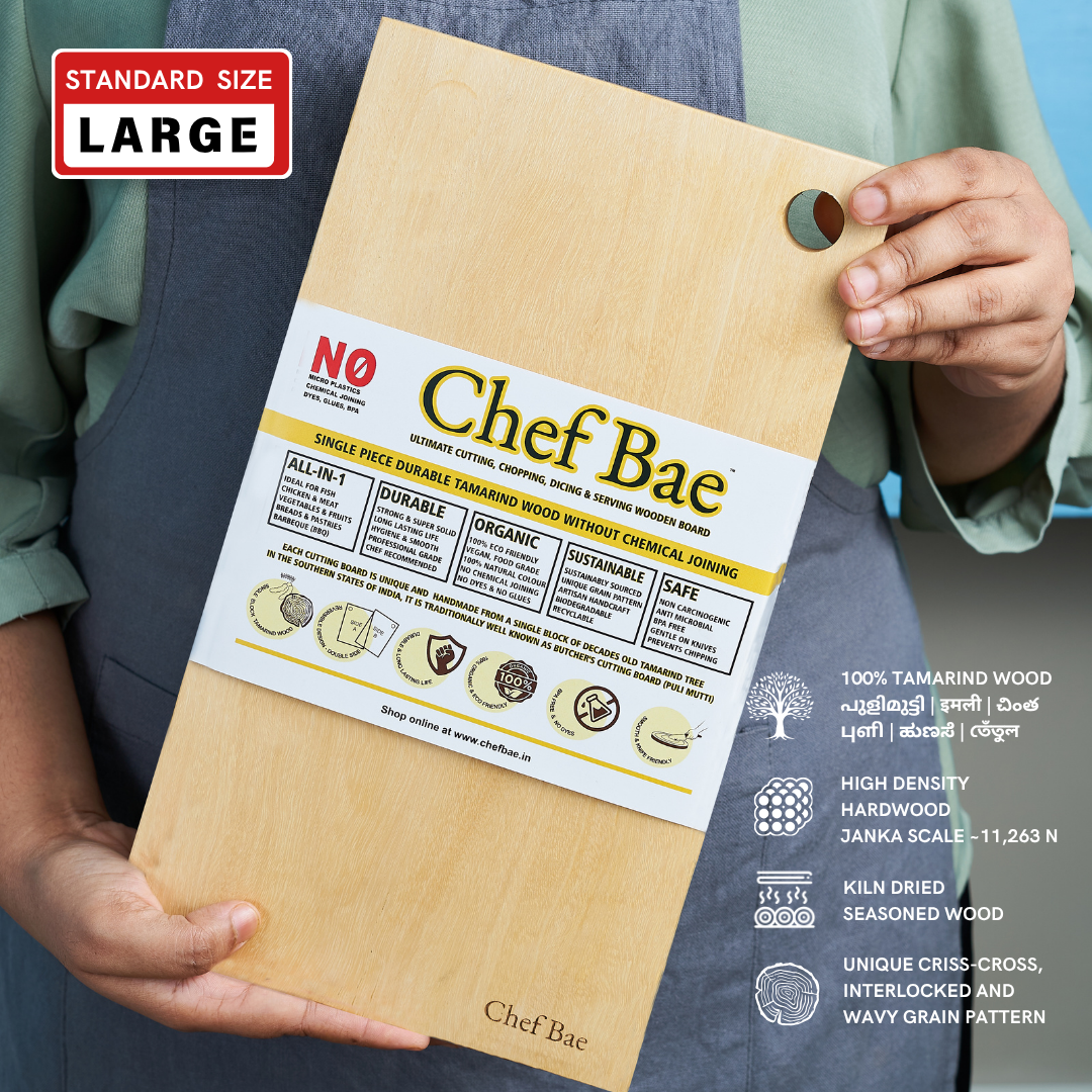 Chef Bae Classic - Tamarind Wood High Density Cutting Board