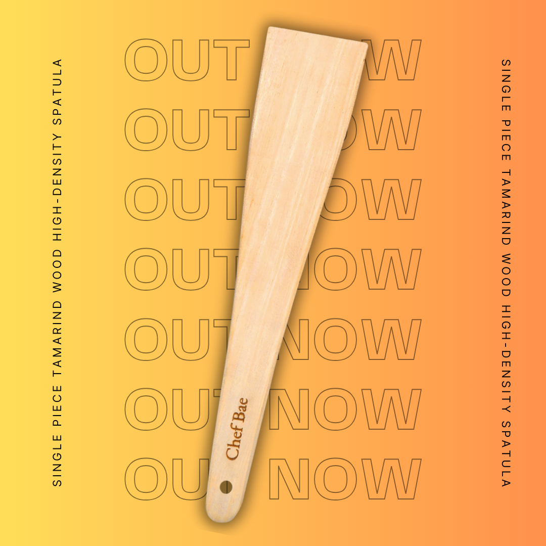 Chef Bae Tamarind Wood High-Density Spatula