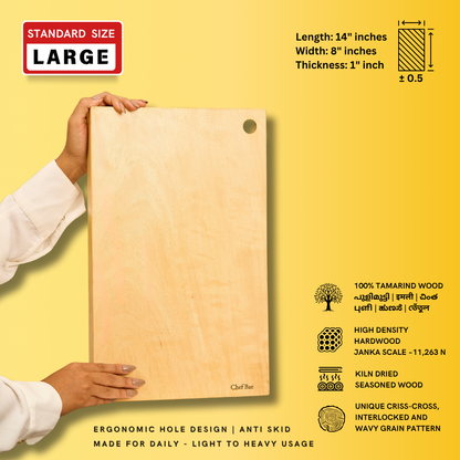 Chef Bae Classic - Tamarind Wood High Density Cutting Board