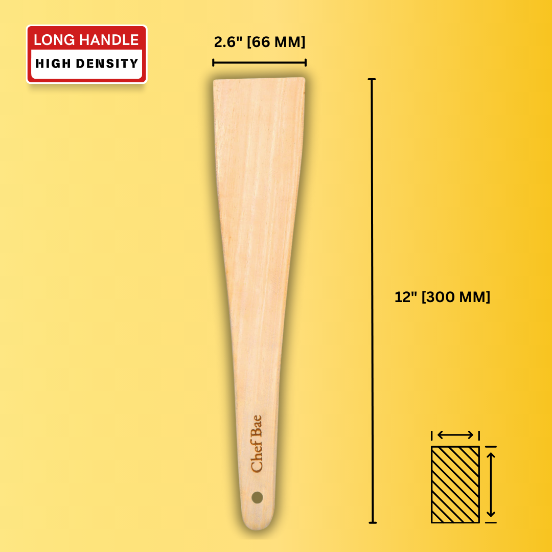 Chef Bae Tamarind Wood High-Density Spatula