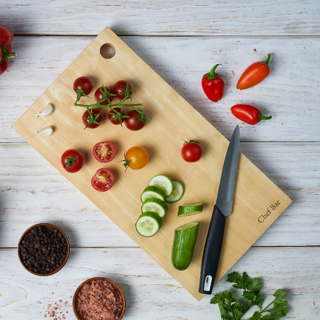 Chef Bae Tamarind Wood Cutting Board